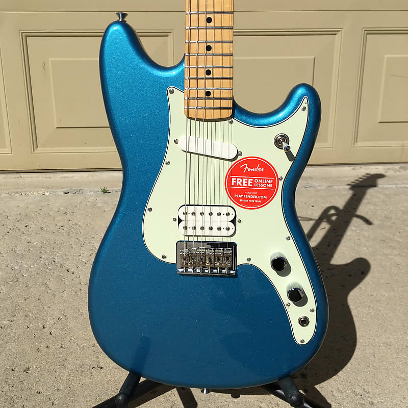 Fender duo sonic HS 2018 デュオソニック Fender Duo Sonic HS Electric Guitar RARE 2018 Lake placid