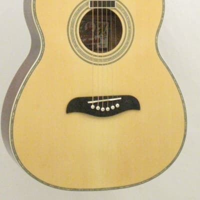 Oscar Schmidt Model OF2 - Natural Finish Steel String Acoustic Folk Size Guitar image 2