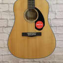 Fender CD-60S Solid Top Dreadnought Acoustic Guitar - Natural