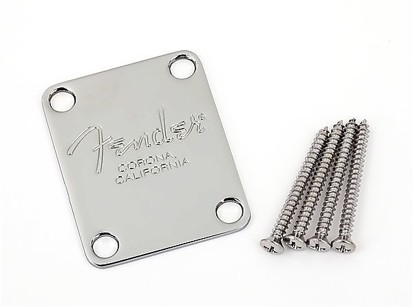 Fender 099-1446-100 American Series Bass Neck Plate ('86 - '08) image 1
