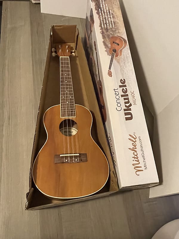 Like New Mitchell MU40C Concert Ukulele Reverb
