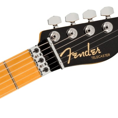 Fender American Ultra Luxe Telecaster HH w/ Floyd Rose. Maple Fingerboard, Mystic Black image 6