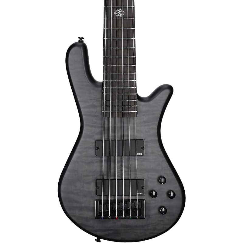 Spector NS Pulse II Electric Bass, 6-String, Black Stain