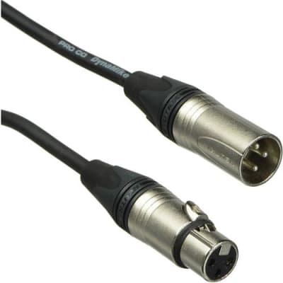Pro Co Sound Excellines 25' XLR (M) to XLR (F) Lo-z Microphone Cable, 2x 24 Gauge image 1