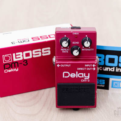 ギター BOSS Dm-3 Feature – 1984 BOSS DM-3 Delay