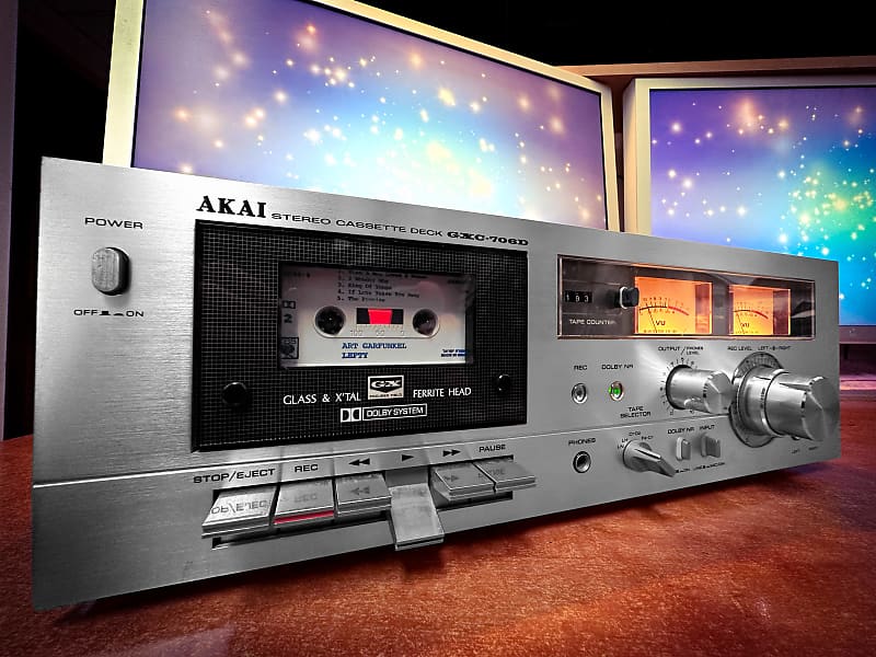 AKAI GXC-706D 🌈RaRe🌈 (1978) Vintage Stereo Cassette Deck