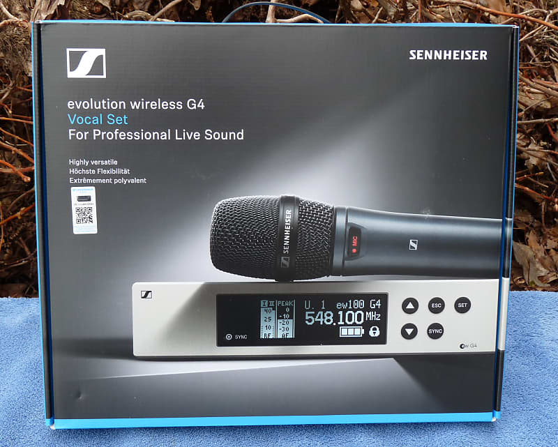 Sennheiser EW 100 G4-845-S Wireless Handheld Microphone System