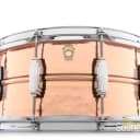 Ludwig 6.5X14 Hammered Copper Snare Drum- Imperial Lug
