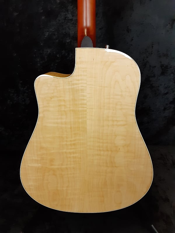 Seagull Performer CW Flame Maple HG QIT | Reverb