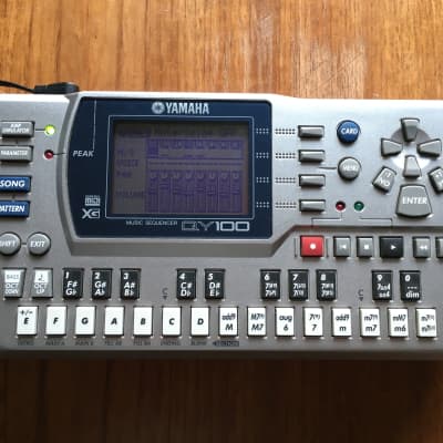 Yamaha QY100 MIDI Sequencer, XG Sound Module, Multi Effects unit