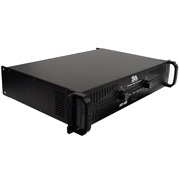 Seismic Audio MBG-4000 2-Channel 4000w Power Amplifier image 1