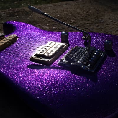 Strings & Things St. Blues  Eliminator II 1985 Purple Sparkle.   Special.  RARE. image 22