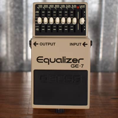Boss GE-7 Seven Band Graphic Equalizer Guitar Effect Pedal image 2