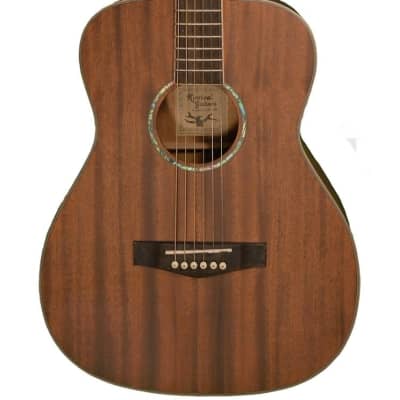 Revival RG-26M Honduran Solid Mahogany Neck "00" Thin Body 6-String Acoustic Guitar image 3
