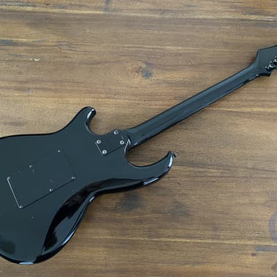 Aria Pro II Guitar, RS Hellcat, SUPER STRAT, Black, MIJ, 1986 image 4