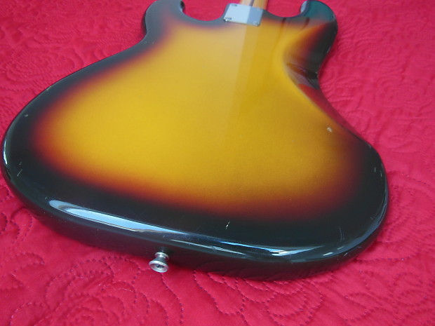 Squier by Fender, Precision Bass SPB-33, Silver Series, made in