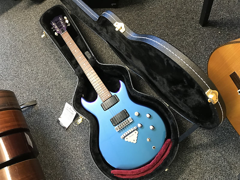 Ibanez Musician MC-100 custom 1977 Metallic custom nascar blue / purple expensive paint made in Japan in very good- excellent condition with hard case image 1