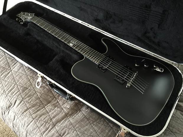 Schecter Blackjack SLS PT Passive Electric Guitar Matte Black