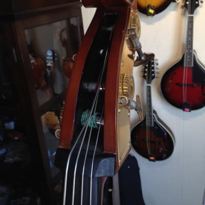 Cremona SB-2 3/4 Scale Upright Bass 2015 Shaded Amber image 5