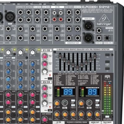 Behringer Eurodesk SX2442FX Mixer with Effects | Reverb Canada