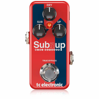 TC Electronic SUB 'N' UP MINI OCTAVER Compact Version, Advanced Polyponic Octave Engine, TonePrint-Enabled Technology for Custom Effects for sale