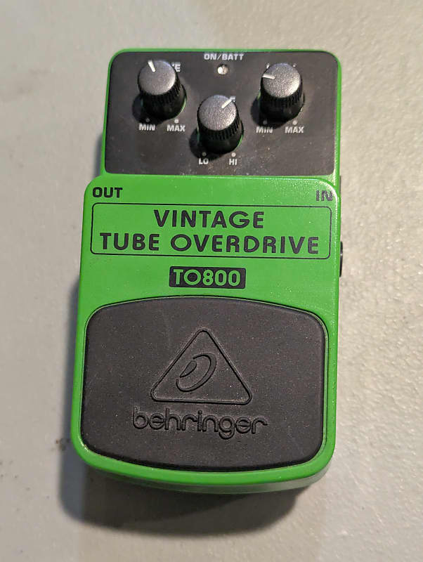Behringer TO800 Vintage Tube Overdrive