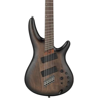 Ibanez SRC6MS-BLL Multi-Scale 6 String Bass, Black Stained Burst Low Gloss
