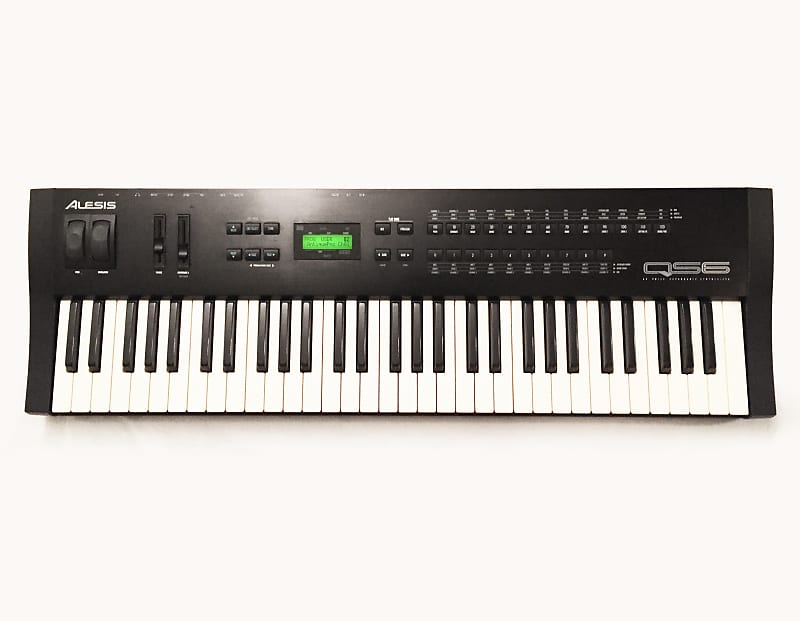 ALESIS QS6 64-Voice Synthesizer 61-Key Keyboard. Good Condition. Sounds  Perfect !