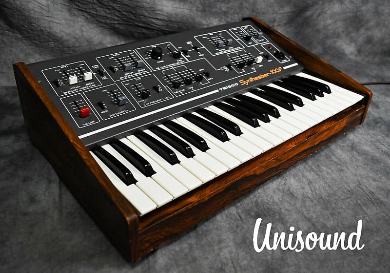 Teisco 100F Monophonic Analog Vintage Synthesizer in Very Good Condition image 1