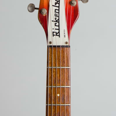 Rickenbacker  Model 335S/Rose Morris Model 1997 Thinline Hollow Body Electric Guitar (1965), ser. #EG-335, black hard shell case. image 5