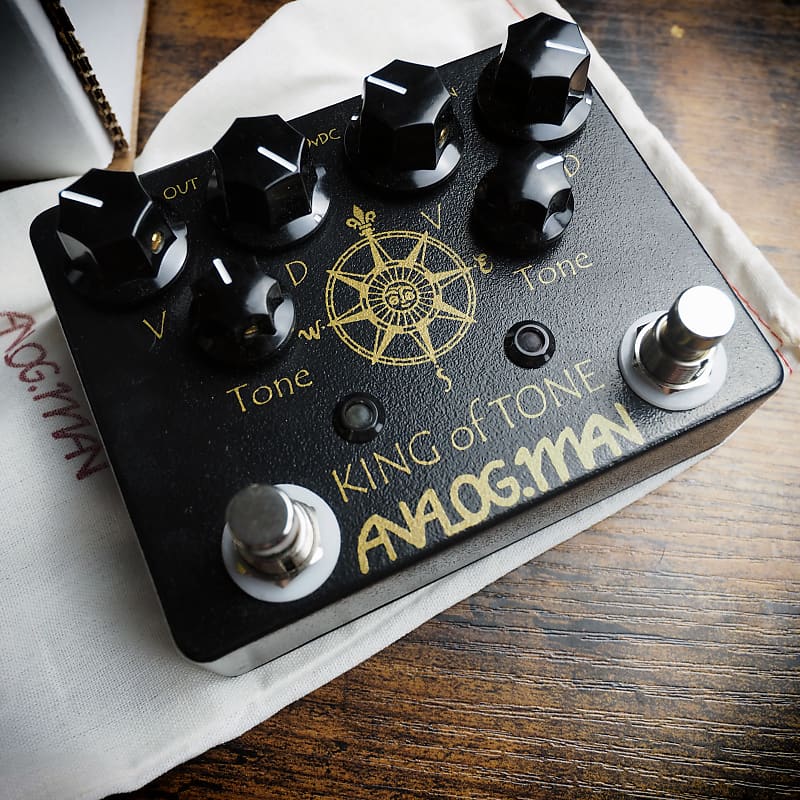 Analogman King of Tone V4 Black | Reverb