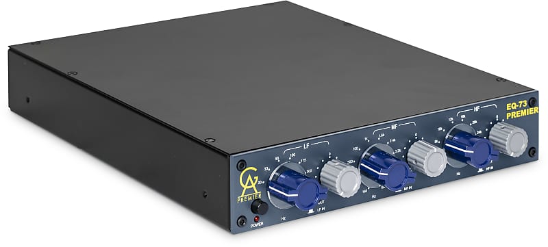 New Golden Age Project EQ-73 PREMIER - Stepped Frequency Controls 20Hz to  24kHz Equalizer