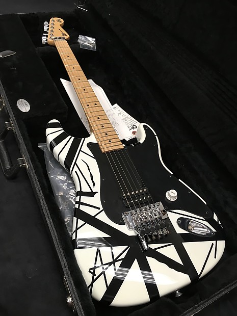 2005 Charvel EVH XB 1H Black and White Frankenstrat
