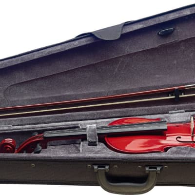 Stagg Classic 4/4 Violin with Soft Case - Red - VN4/4-TR image 2