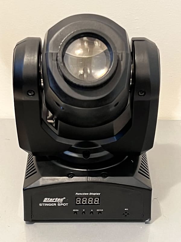 American DJ ADJ Startec Stinger Spot Mini LED Moving Head Lighting Light Fixture image 1