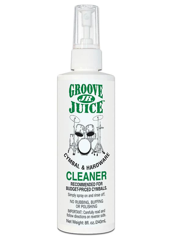 Groove Juice Jr. Cymbal Cleaner for Sheet Bronze Cymbals Reverb