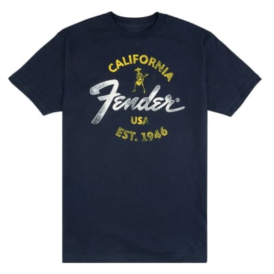 Fender Baja Blue T-Shirt, Large image 1