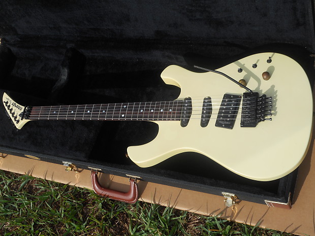 Kramer Paul Dean Loverboy Signature Model Guitar White Floyd