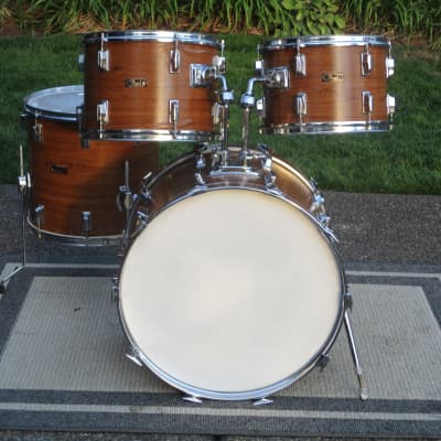 Pearl Vintage Wood-Fiberglass Drum Kit, 1970s, Made In Japan