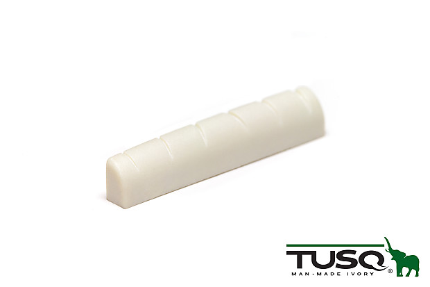 Graph Tech PQ-6400-00 TUSQ 1-15/32" E-to-E Slotted Gibson-Style Acoustic Guitar Nut image 1