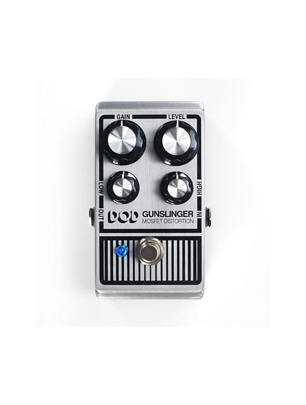 【ほぼ未使用】DOD Gunslinger Distortion DOD Gunslinger MOSFET Distortion Pedal | Sweetwater