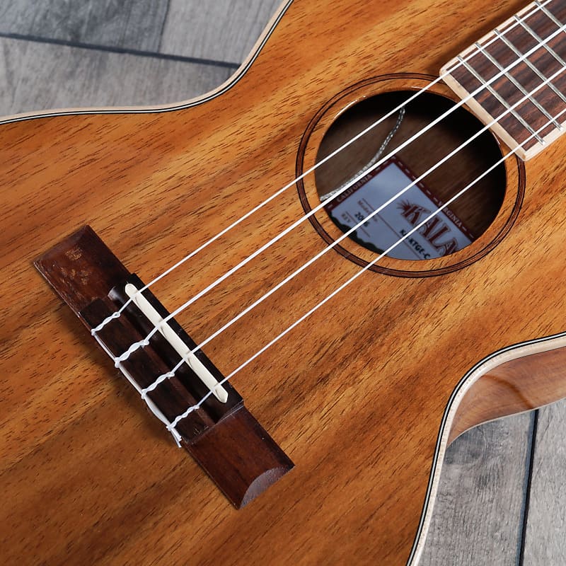 Kala KA-KTGE-C Hawaiian Koa 'Tenor' Electro Cutaway Ukulele | Reverb