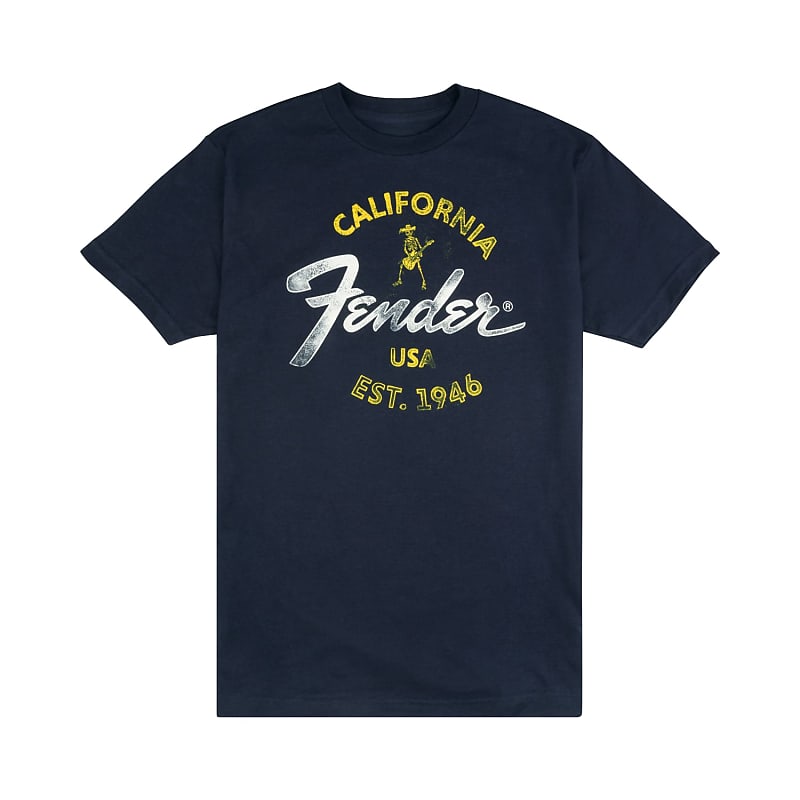 Fender Baja Blue T-Shirt - Medium imagen 1