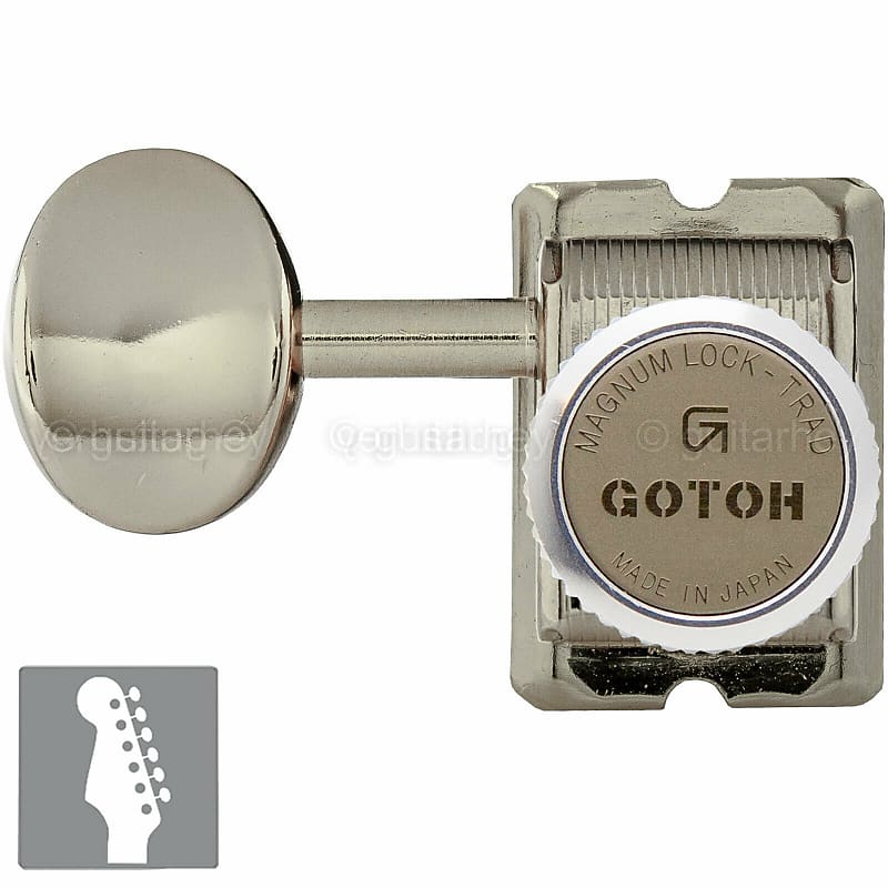 NEW Gotoh SD91 05M MGT Locking Tuners STAGGERED 6 in line Reverb