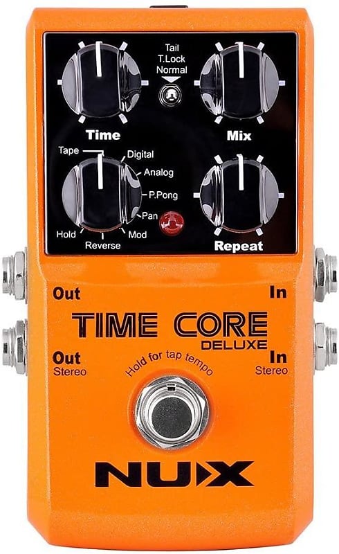 NUX Time Core Deluxe Delay Effects Pedal Used image 1