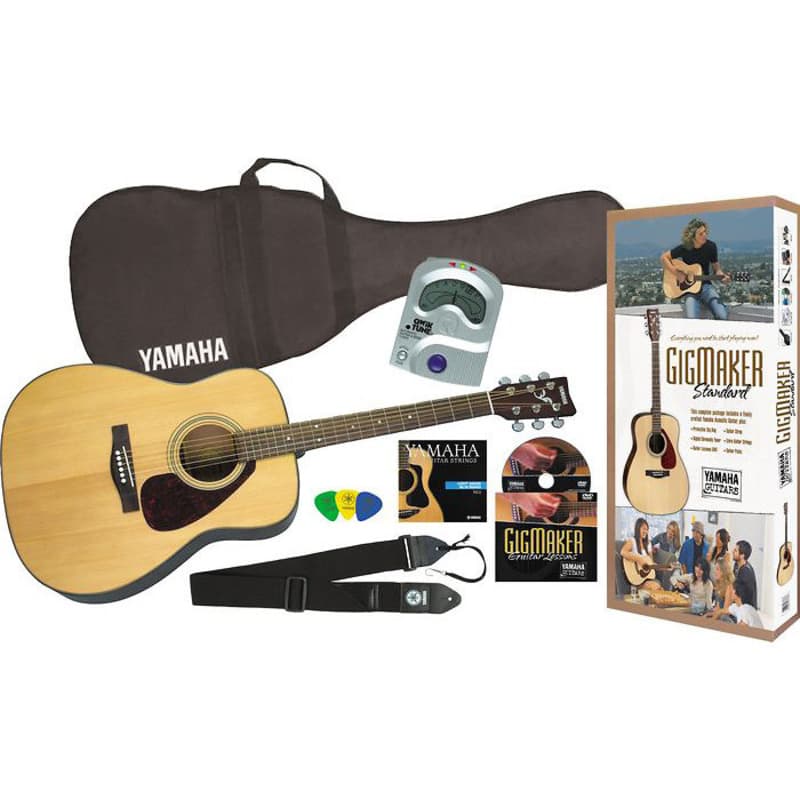 Photos - Guitar Accessory Yamaha GigMaker Standard Acoustic Package Natural Natural new 