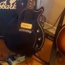 Gibson Les Paul Junior Tribute DC with Front-Mounted Input Jack 2019 Worn Ebony