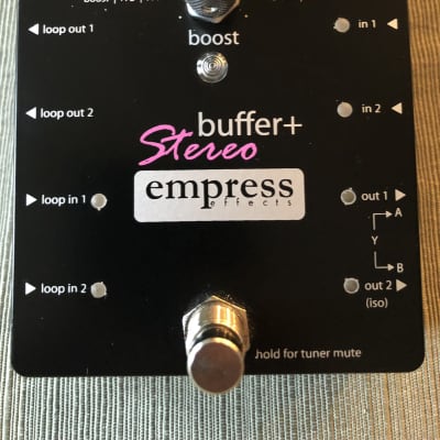 Empress Stereo Buffer Plus 2018 Black | Reverb