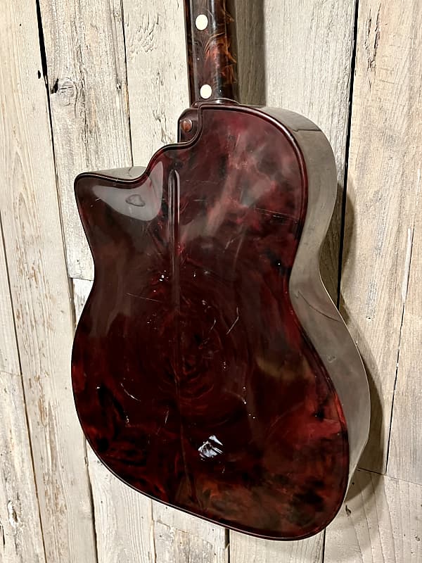 Cool 1950s Maccaferri G40 Plastic Guitar, Highly Collectable