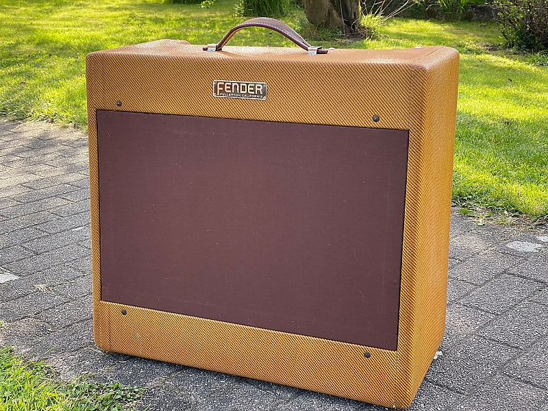 Fender Bandmaster 5C7 Wide Panel 25-Watt 1x15" Guitar Combo 1953 - 1954 image 1